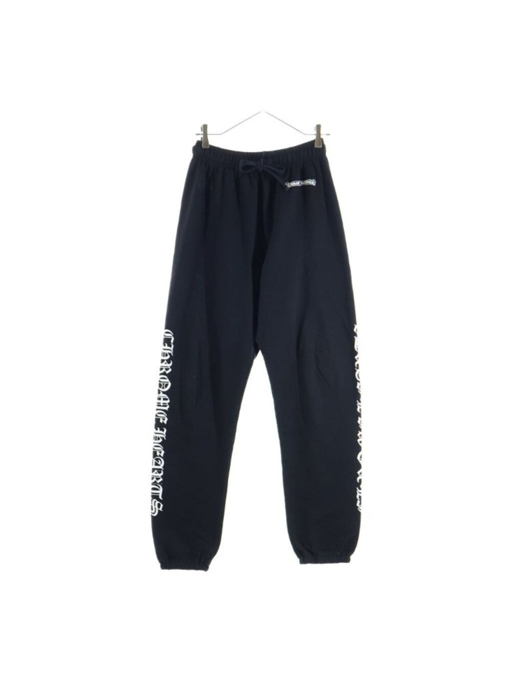 Chrome Hearts Scroll Label You Side Logo Sweatpants Black